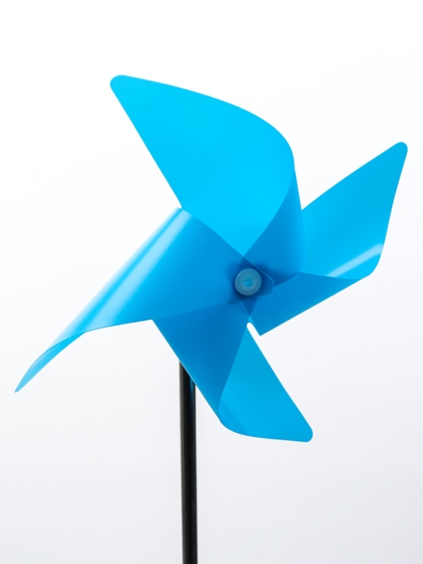 Штекер с подсветкой  Штекер с подсветкой "Ветерок" синий, 19х70см