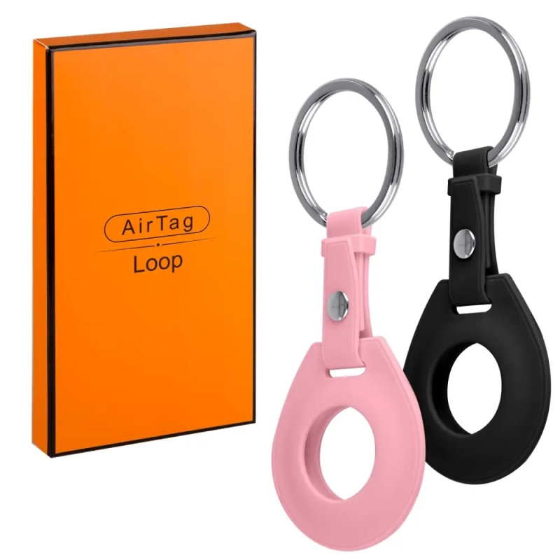 Чехол Airtag силиконовый с держателем ermes Чехол Airtag силиконовый с держателем ermes