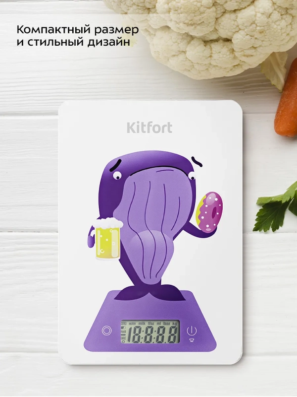 Весы кухонные электронные настольные КТ-857