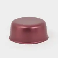 Форма для куличей, d=18 см, антипригарное покрытие, без крышки, бордовая