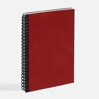 Ежедневник Notera, недатированный, красный