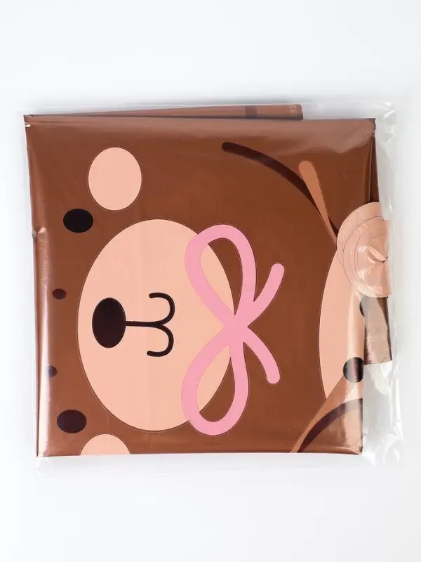 Воздушный шар фольгированный 24" &laquo;Мишка в розовом колпачке&raquo;, под воздух