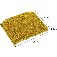 Губки для посуды Luscan в оплетке 115x78x25 мм 2 шт/уп