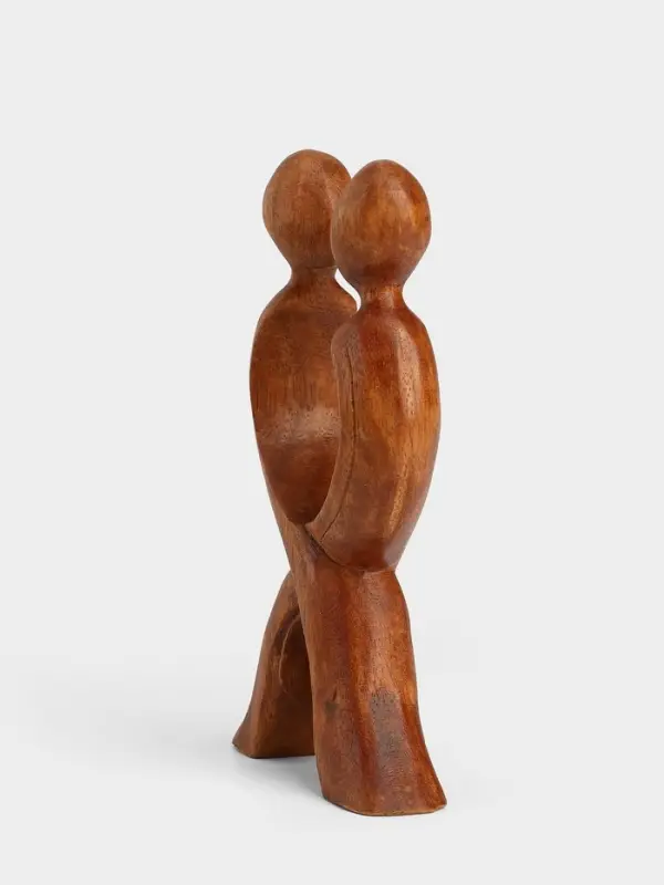 Абстракция &laquo;Любовь&raquo;, 12&times;3&times;20 см, дерево суар