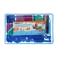 Касса цифр и счетных материалов &laquo;Учись считать&raquo;, 132 элемента, пластик, МИКС