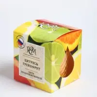 Ароматическая свеча в стакане &laquo;Цитрус и грейпфрут&raquo;, 8&times;8.5 см, 30 ч