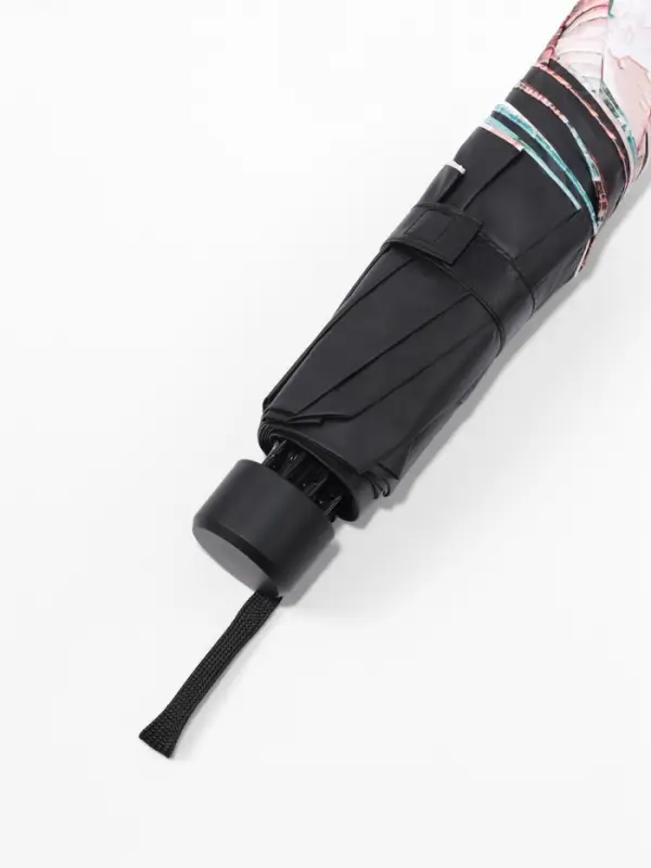 Зонт механический &laquo;Фауна&raquo;, эпонж, 4 сложения, 8 спиц, R=48/55 см, d=96 см, МИКС