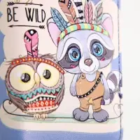 Кошелёк детский &laquo;Енот&raquo; Выбражулька, на молнии, серый