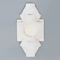 Коробка бонбоньерка, упаковка подарочная, &laquo;Мрамор&raquo;, 8&times;7.5&times;6 см