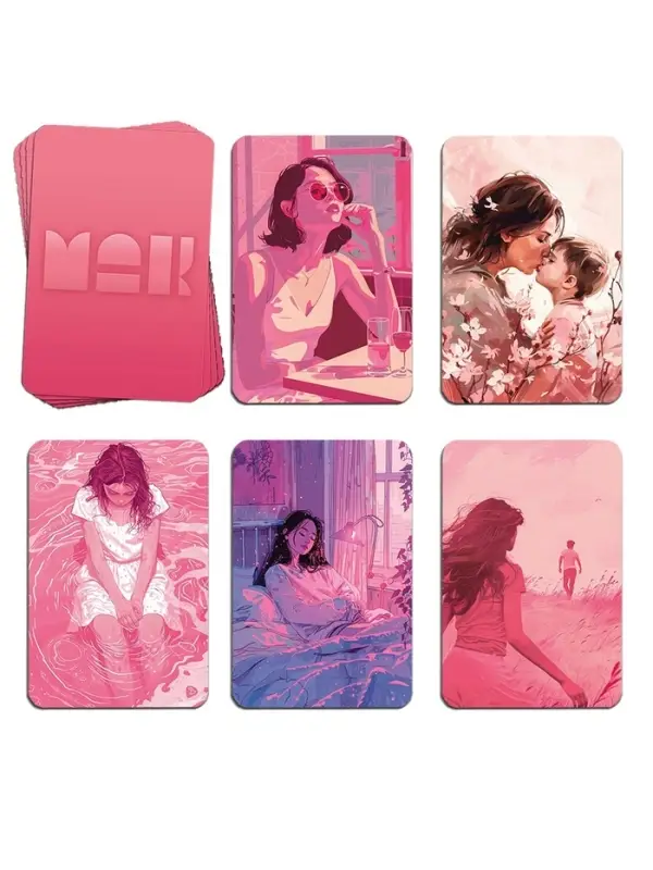 Метафорические ассоциативные карты &laquo;Розовые облака&raquo;, 50 карт, 16+