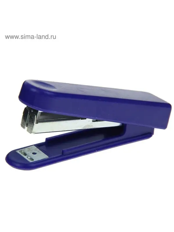 Степлер канцелярский №10, Calligrata, до 10 листов, в картонной коробке, МИКС