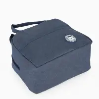Термосумка на молнии, объём 6 л, цвет синий
