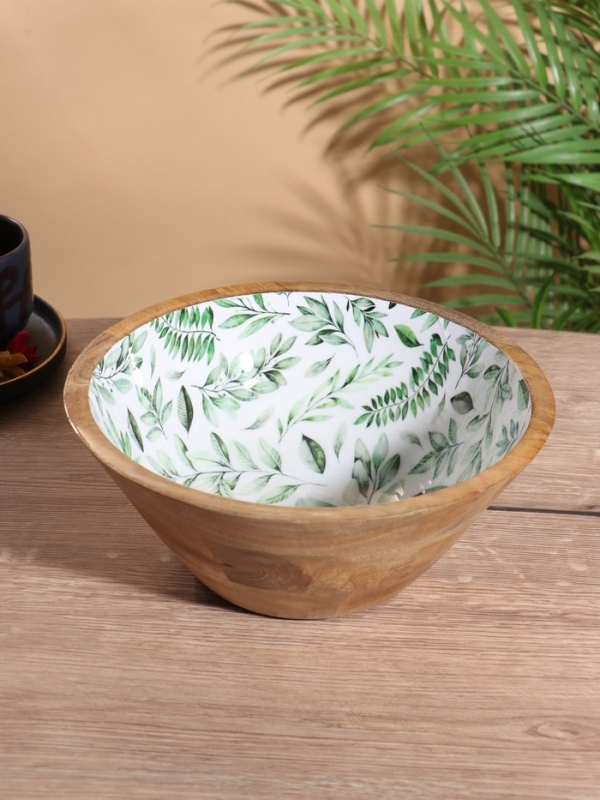 Салатник «Оливковая ветвь», 25×25×10 см, дерево манго Салатник «Оливковая ветвь», 25×25×10 см, дерево манго