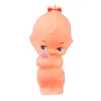 Резиновая игрушка для ванны Крошка Я &laquo;Девочка&raquo;, с пищалкой, 1 шт.