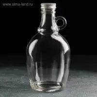 Бутыль для соусов и масла «Джентльмен», 1.2 л, 11.5×22.5 см, стекло, прозрачная