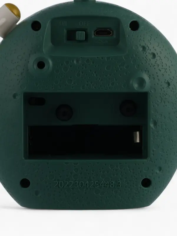 Часы - будильник &laquo;Полумесяц&raquo;, детские, подсветка, 2 режима, циферблат d=9 см, 9.8&times;31.5 см