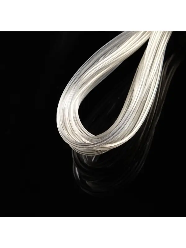 Удлинитель для комнатных гирлянд, 3 м, прозрачная нить, УМС-вилка