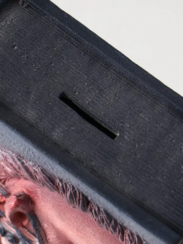 Копилка (гипс) Книга Лошадь  Высота 21 см, ширина 7,5 см, длина 16,5 см, пудровый