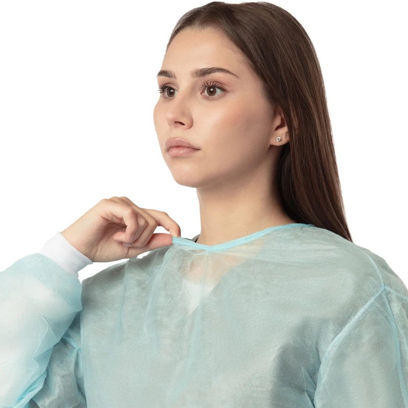 Халат хирург. стер.,ЕВРО, дл.140 см, пл.42 р.52-54 Инмедиз