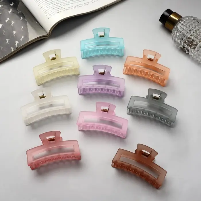 Крабик для волос «Туман», прямой, 7 см, МИКС Крабик для волос «Туман», прямой, 7 см, МИКС