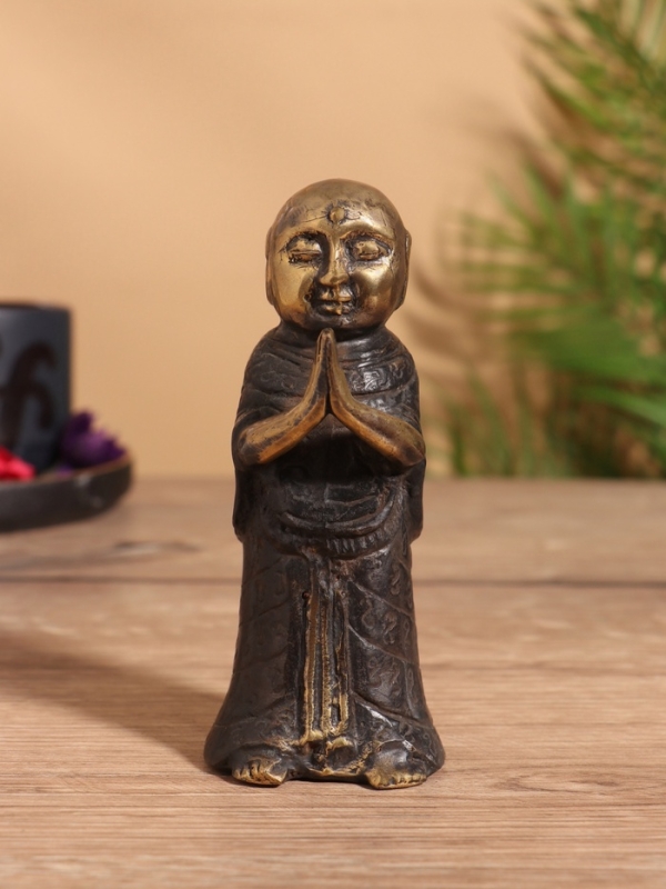 Сувенир бронза Сувенир бронза "Монах" 6х6х12 см