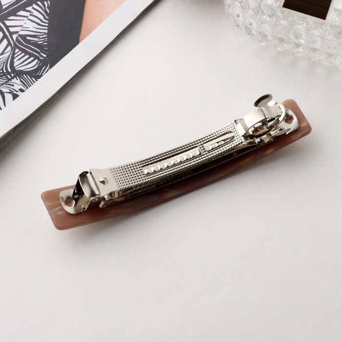 Заколка-автомат для волос Заколка-автомат для волос "Глория" переливы, 11 см, микс