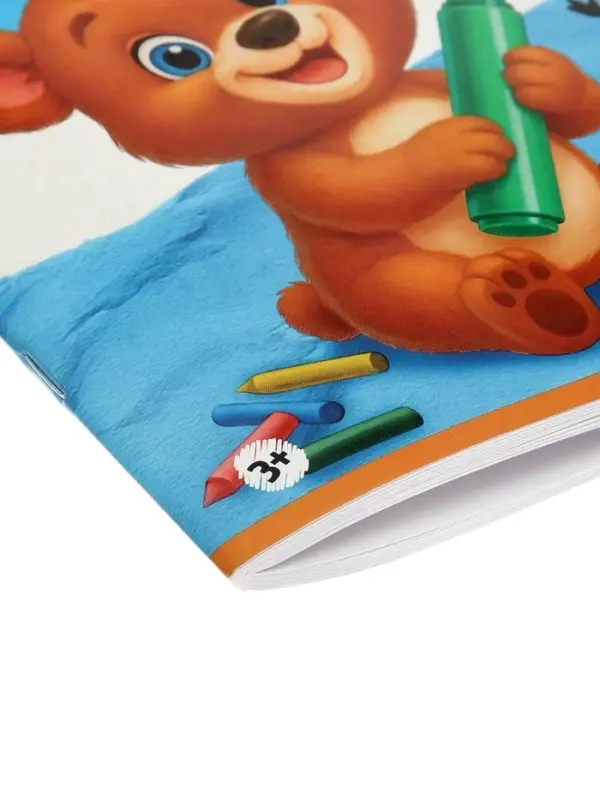 Альбом для рисования Calligrata А4, 40 листов, на скрепке, плотность листов 100 г/м&sup2;, обложка из мелованного картона, МИКС