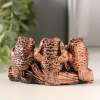 Сувенир Три совы, микс, 5,5х9х4см