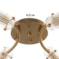 Люстра &laquo;Рико&raquo; 4&times;40 Вт Е27 бронза 46&times;40&times;18 см
