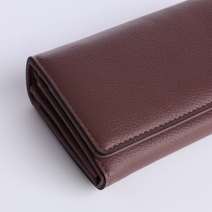 Кошелёк женский на магните, цвет фиолетовый Кошелёк женский на магните, цвет фиолетовый