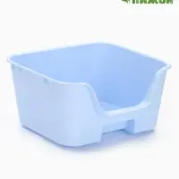Туалет открытый &laquo;Пижон&raquo;, с боковым входом, 30&times;30&times;15 см, голубой