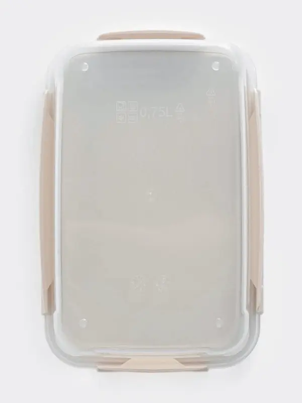 Контейнер пищевой Lock&Ok, 750 мл, 18.6&times;12.2&times;5.5 см, МИКС
