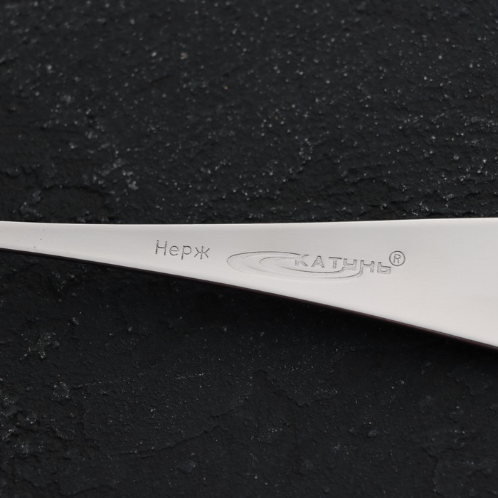 Ложка столовая из нержавеющей стали «Классика», длина 20.5 см, толщина 2 мм Ложка столовая из нержавеющей стали «Классика», длина 20.5 см, толщина 2 мм