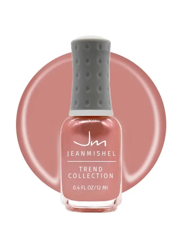 Лак для ногтей Jeanmishel, тон 122, бежево-розовый жемчужный, 12 мл