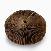 Когтеточка - игрушка "Пижон" из гофрокартона "Бублик", 11 х 11 х 7 см Когтеточка - игрушка "Пижон" из гофрокартона "Бублик", 11 х 11 х 7 см