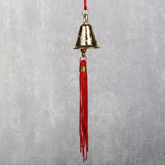 Колокольчик золото d=2,8 см на подвеске Колокольчик золото d=2,8 см на подвеске