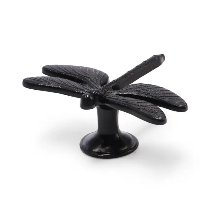 Ручка-кнопка CAPPIO PRO &laquo;Стрекоза&raquo; 47&times;60 мм, цвет черный