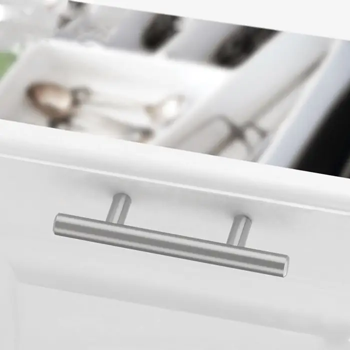 Ручка-рейлинг CAPPIO FRIDA, нержавеющая сталь, d=12 мм, м/о 64 мм, цвет матовый никель Ручка-рейлинг CAPPIO FRIDA, нержавеющая сталь, d=12 мм, м/о 64 мм, цвет матовый никель