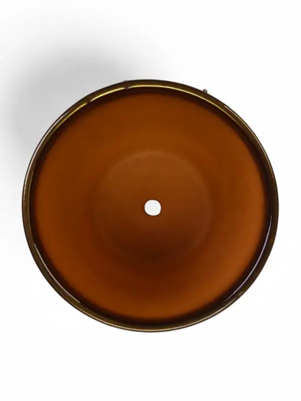 Горшок цветочный поддоном  2,5 л,  керамика, Миндаль (М) Горшок цветочный поддоном  2,5 л,  керамика, Миндаль (М)