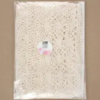 Кружево вязаное, 70 мм, 10&plusmn;1 м, бежевое