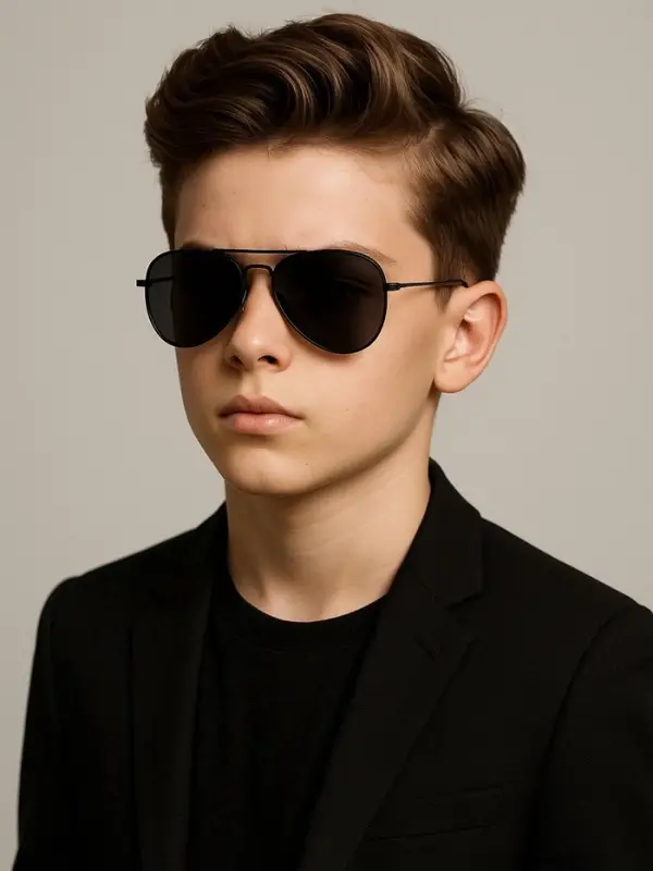 Очки солнцезащитные детские &laquo;OneSun. Авиаторы&raquo;, uv 400, линза 5.5&times;4.5 см