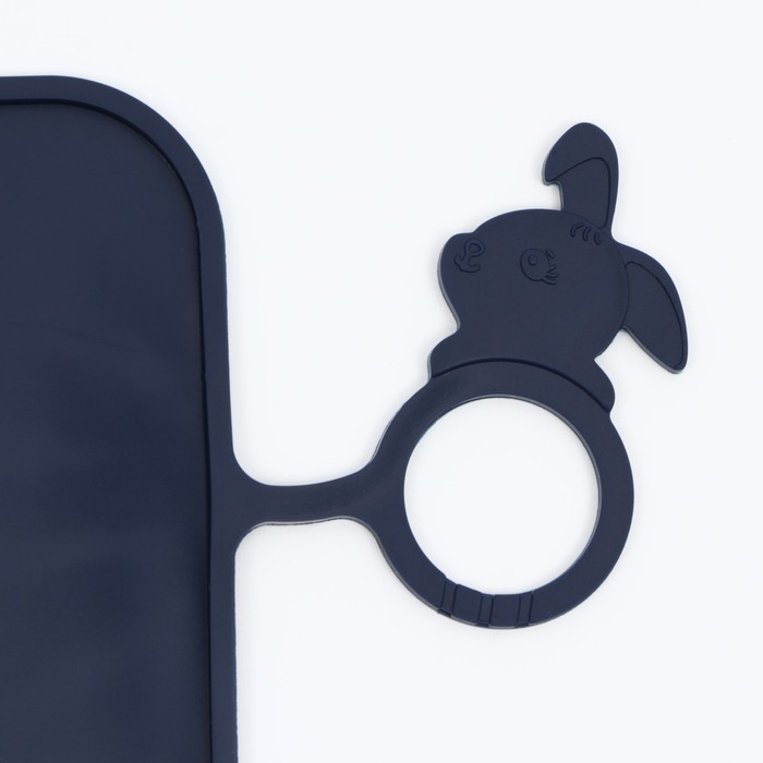 Коврик силиконовый под миску, 40 х 30 см, синий Коврик силиконовый под миску, 40 х 30 см, синий