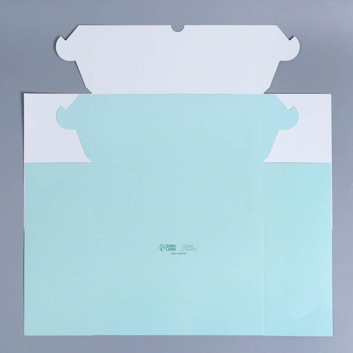 Коробка складная на 9 капкейков с окном «Счастливого Нового года», 25 х 25 х 10 см, Новый год Коробка складная на 9 капкейков с окном «Счастливого Нового года», 25 х 25 х 10 см, Новый год