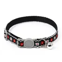 Набор ошейников для кошек &laquo;По-полюшку&raquo;, 30&times;1 см, оранжевый, чёрный