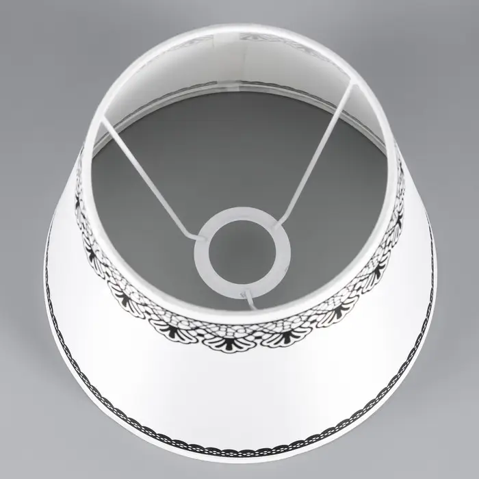 Абажур E27 белый 25х25х19 см