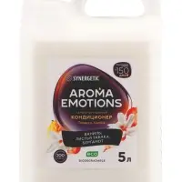 Кондиционер для белья парфюмированный SYNERGETIC ваниль, табак, бергамот, 5 л