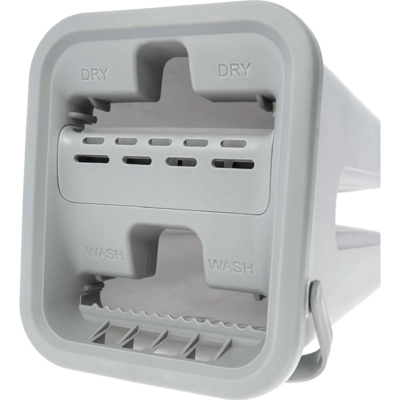 Набор для уборки швабра плокая с ведром для отжима Compact 2, Home Queen