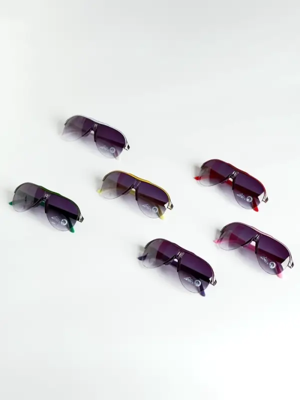 Очки солнцезащитные детские &laquo;OneSun. Маска&raquo;, uv 400, 13&times;12&times;5 см, микс