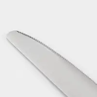 Нож столовый Magistro &laquo;Олин&raquo;, длина 22.7 см, нержавеющая сталь, серебристый