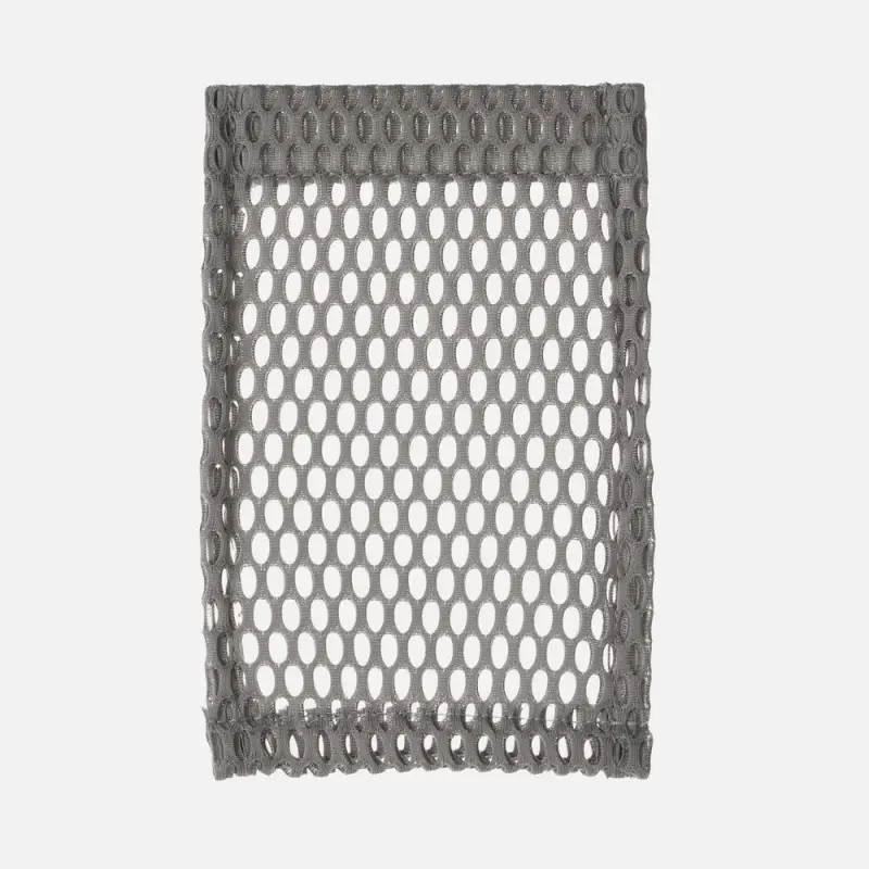 Карман из крупной сетки Pose, серый